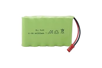 Amazon.co.jp: Fytoo 2個 7.2V 2800mah 単3充電式ニッケル水素